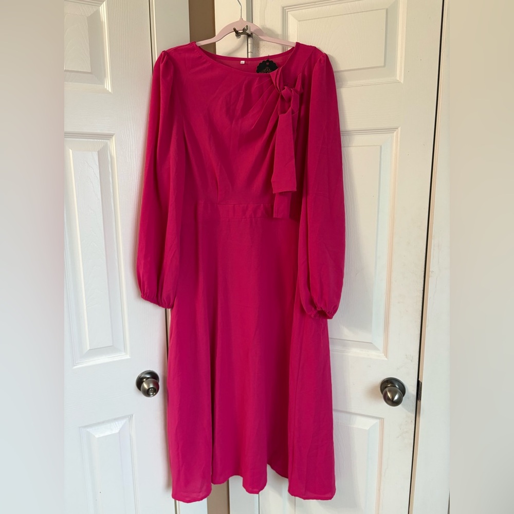 Fuschia Dress